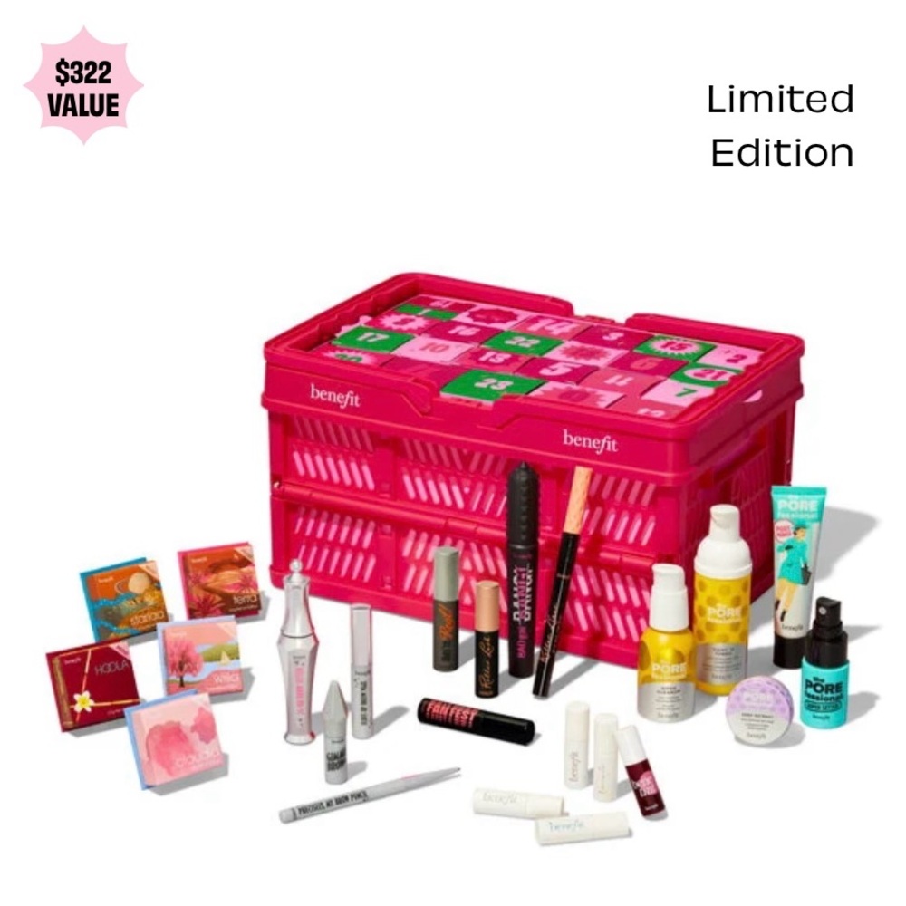 The Gorgeous Grocer- Benefit Holiday beauty advent calendar